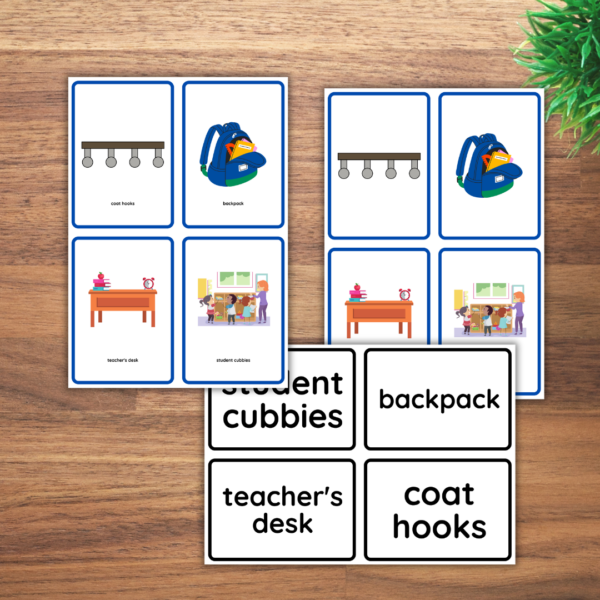 Around the Classroom Flashcards