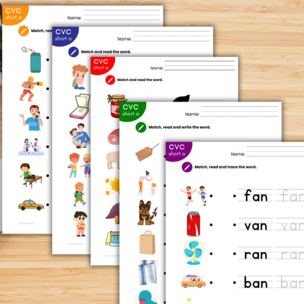 Word Families Short A CVC Bundle